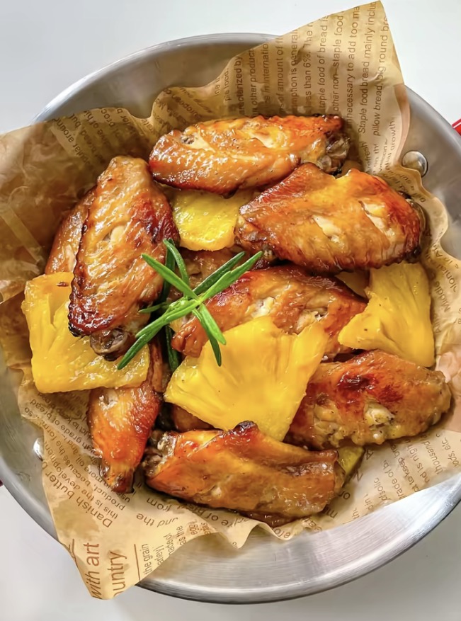 Crispy chicken wings